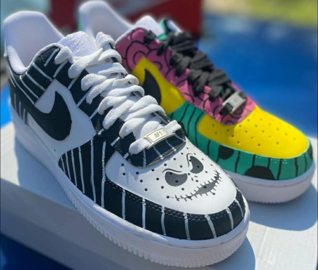 NBC Jack & Sally Custom AF1s