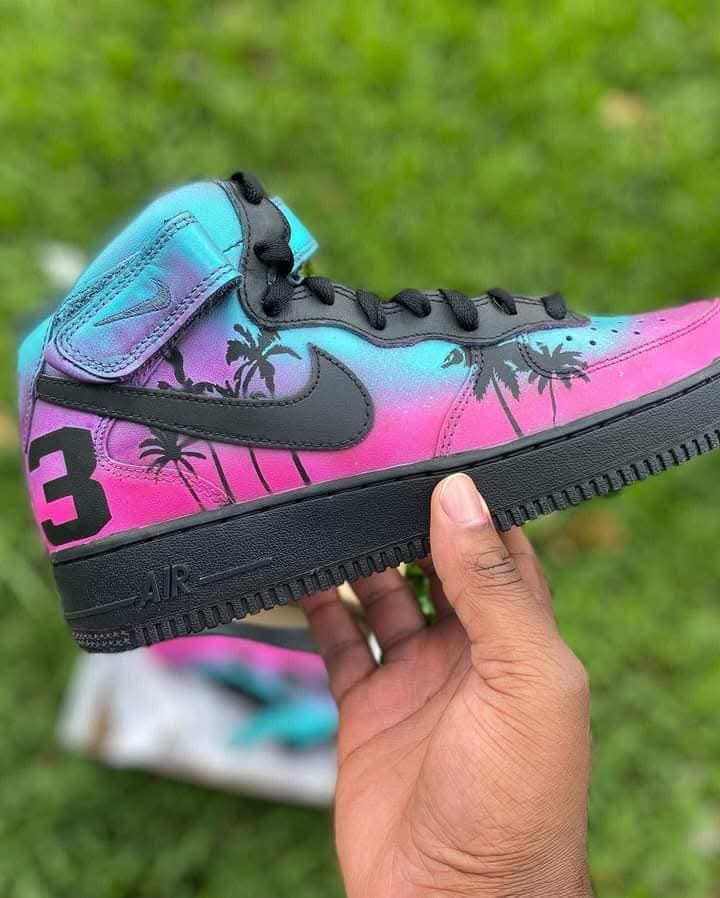 Sunset Miami Custom Mid AF1S