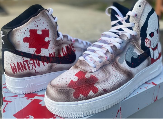 High Top Saw AF1s